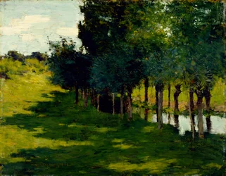 Lumière du soleil et ombre, 1888
